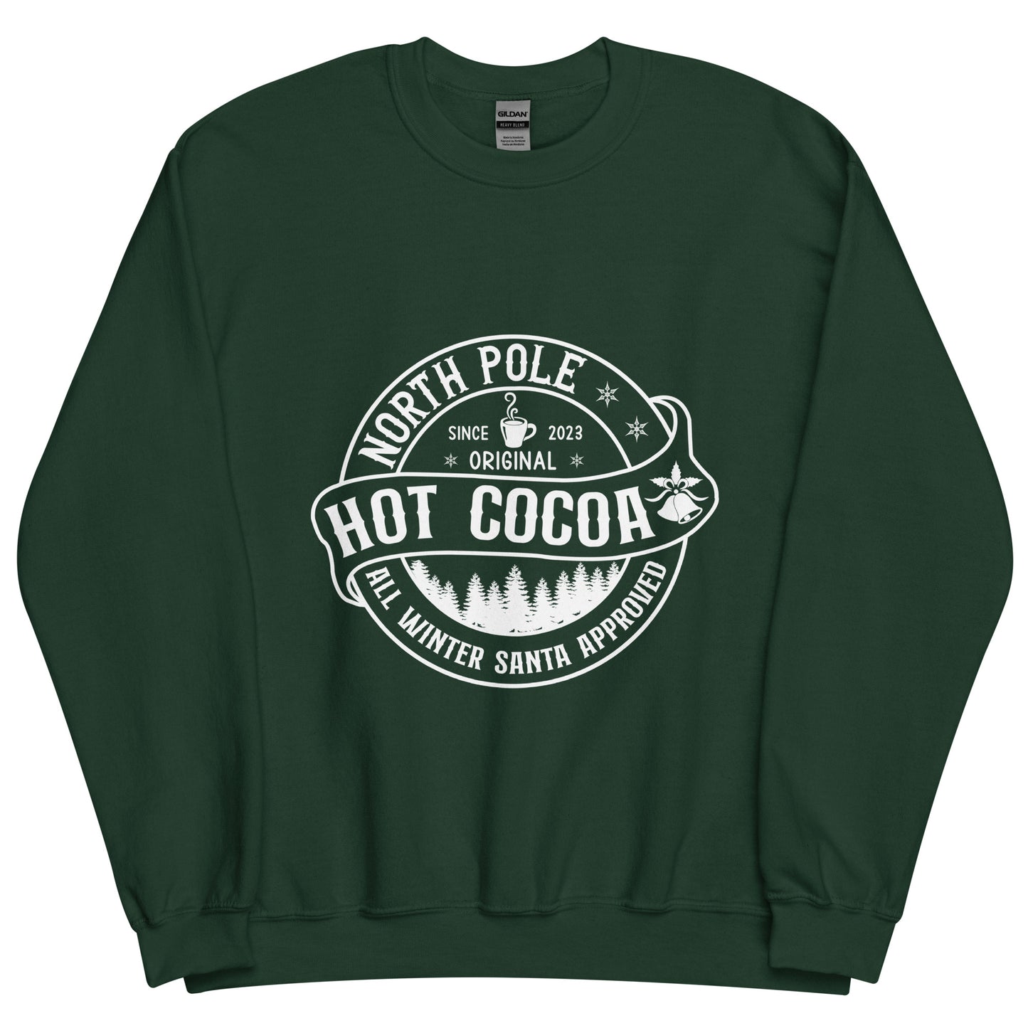 North Pole Hot Cocoa Adult Sweater