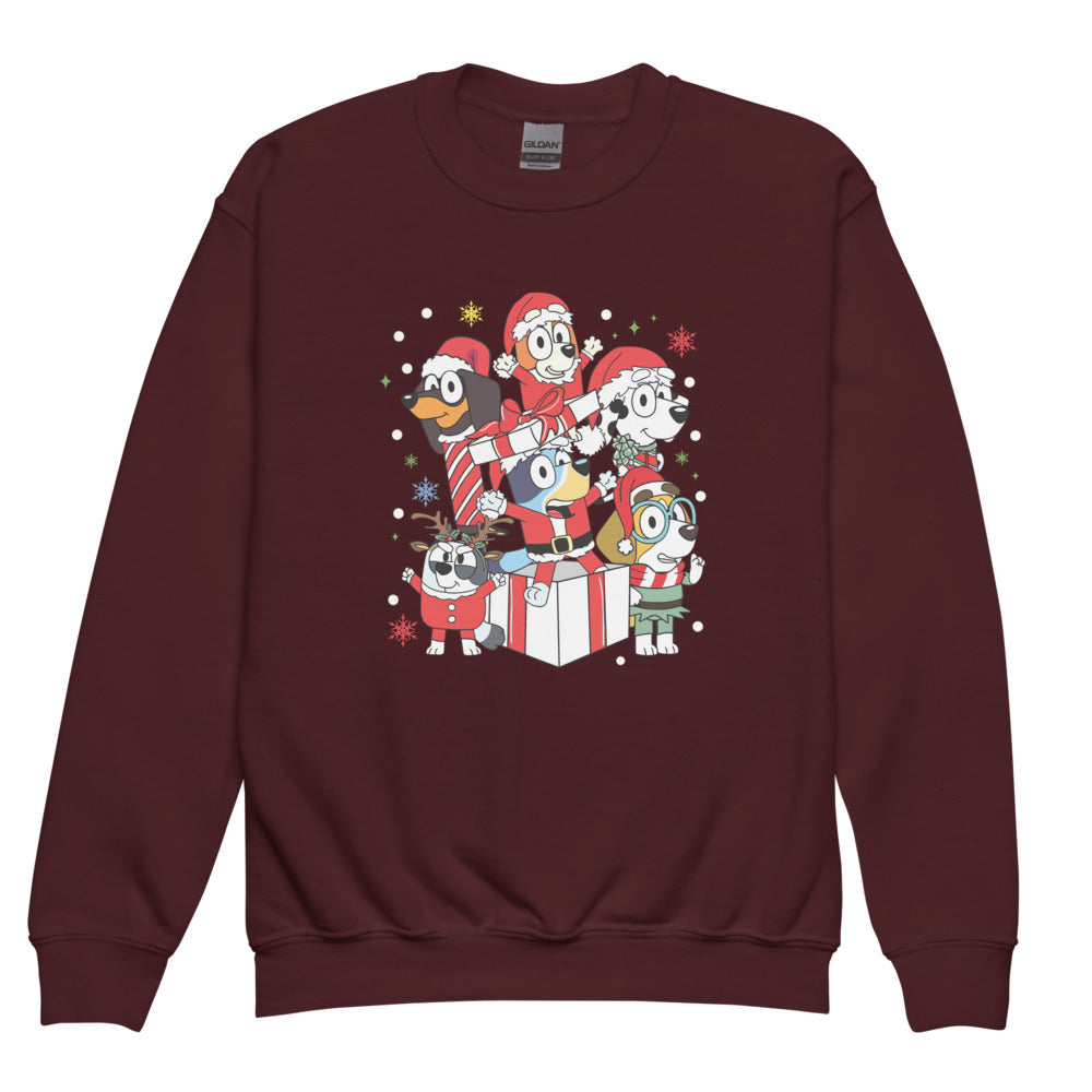 Whimsical crewneck sweatshirt