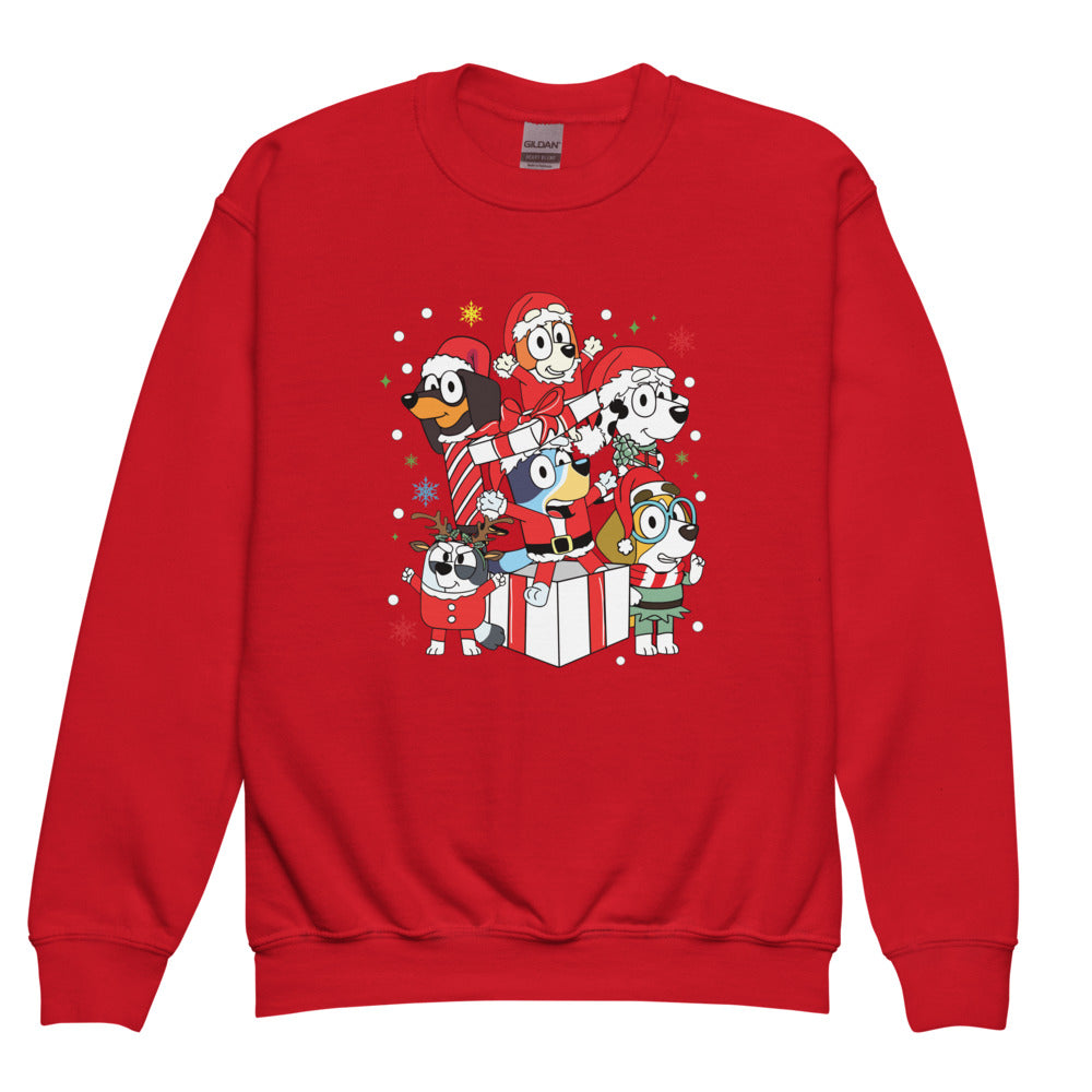 Whimsical crewneck sweatshirt