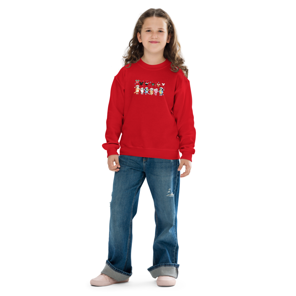 Christmas Family Youth crewneck sweatshirt