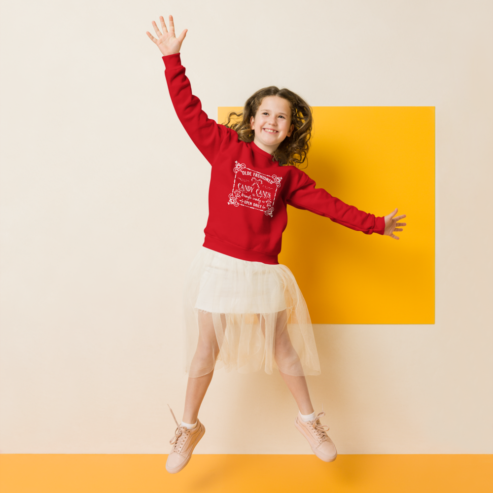 Vintage Candy Cane crewneck sweatshirt