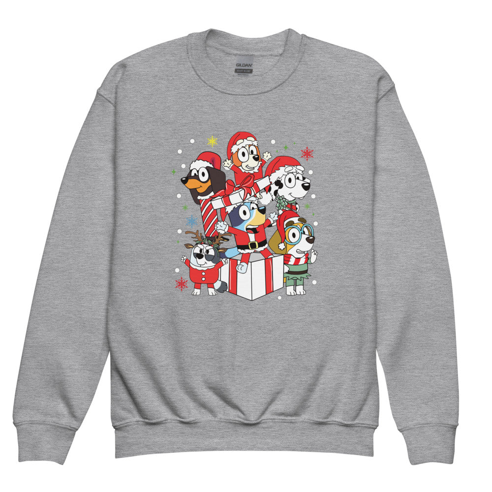 Whimsical crewneck sweatshirt