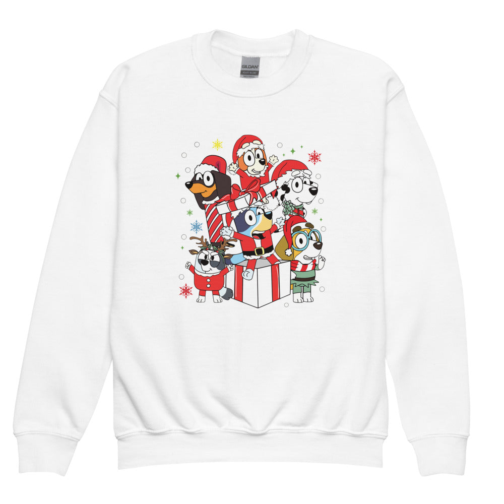 Whimsical crewneck sweatshirt